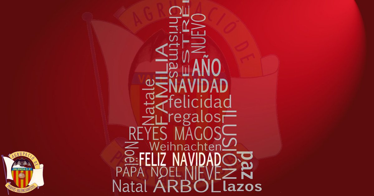 Queremos Felicitar las Fiestas a todos los peñistas y valencianista y desearos un prospero año nuevo. Amunt!!