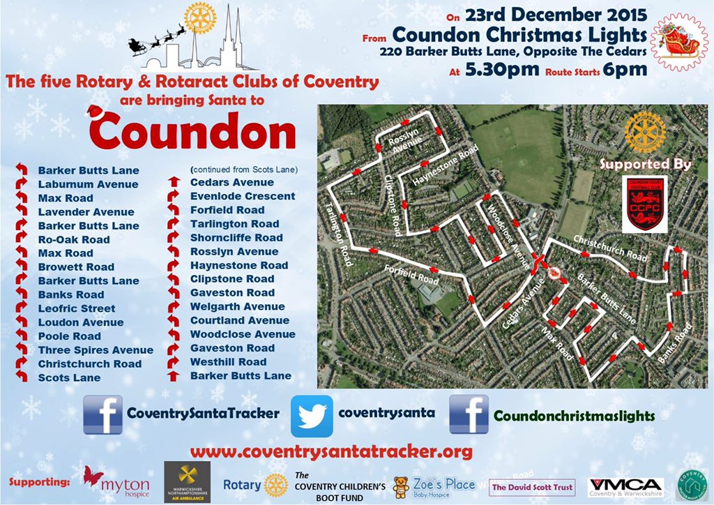 coventrysanta's tweet photo. Last street collection! Come see us https://t.co/GykbKlojSR