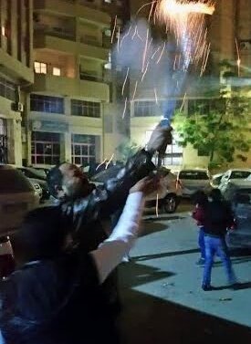 Bengphob's tweet photo. إحتفالات مساء أمس في #بنغازي في ذكرى المولد النبوي الشريف. ❤ https://t.co/cDKpG9Bi4J