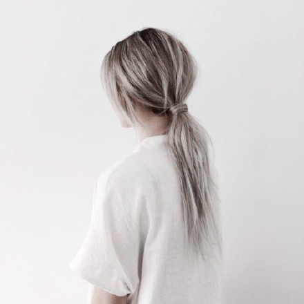 Long Silver Hair Aesthetic - deamory-otrasadicciones