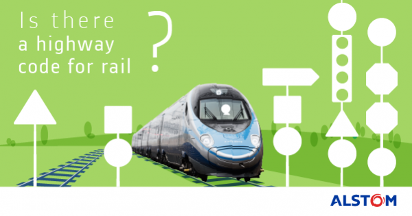 Alstom's tweet photo. Is there a highway code for #trains? Take a #3mnstop to find out! https://t.co/Xf2yzByfBK https://t.co/zg80APWujw