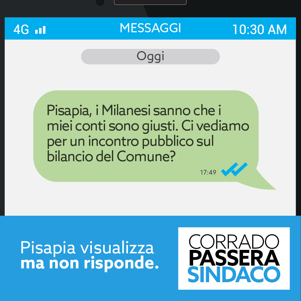 corradopassera's tweet photo. Ho invitato @giulianopisapia e @Balzani_F a un confronto pubblico sul bilancio di #Milano ma non rispondono https://t.co/9tQOmfI3Hm