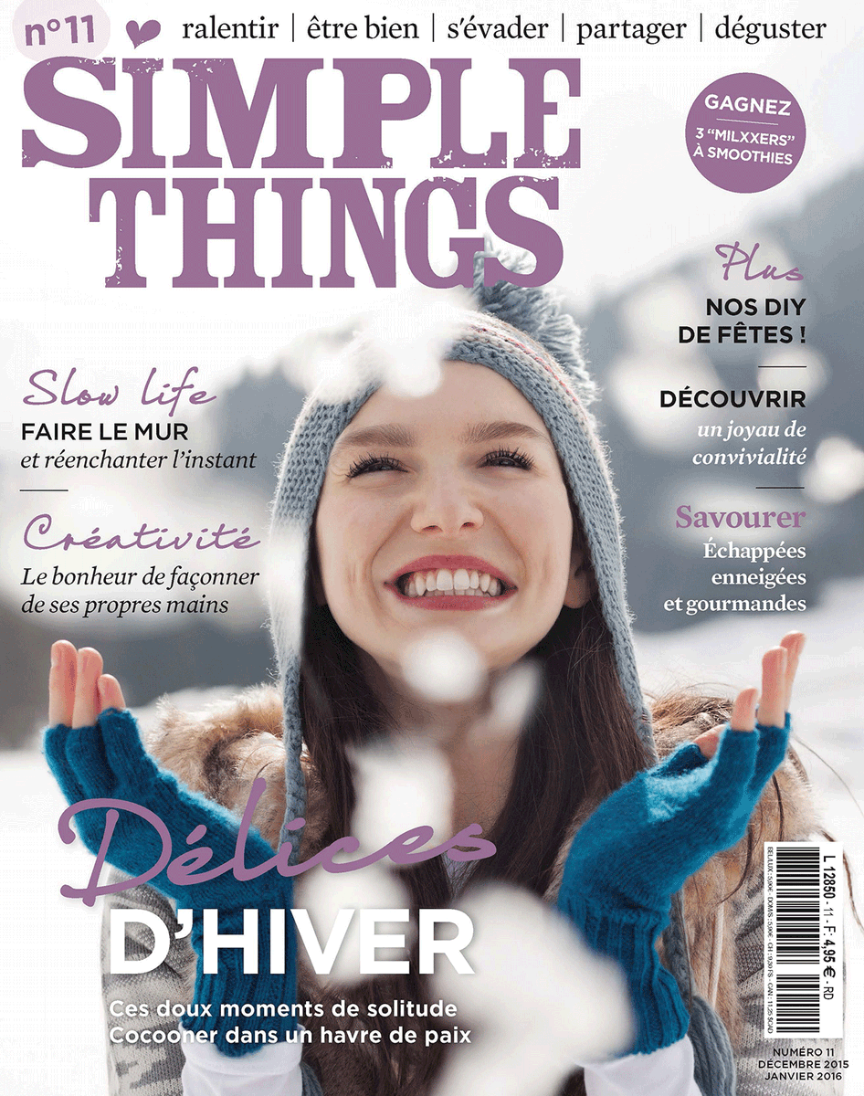 simplethingsfr's tweet image. Découvrez le nouveau Simple Things n°11 disponible chez votre marchand de journaux ! goo.gl/SXaVjX