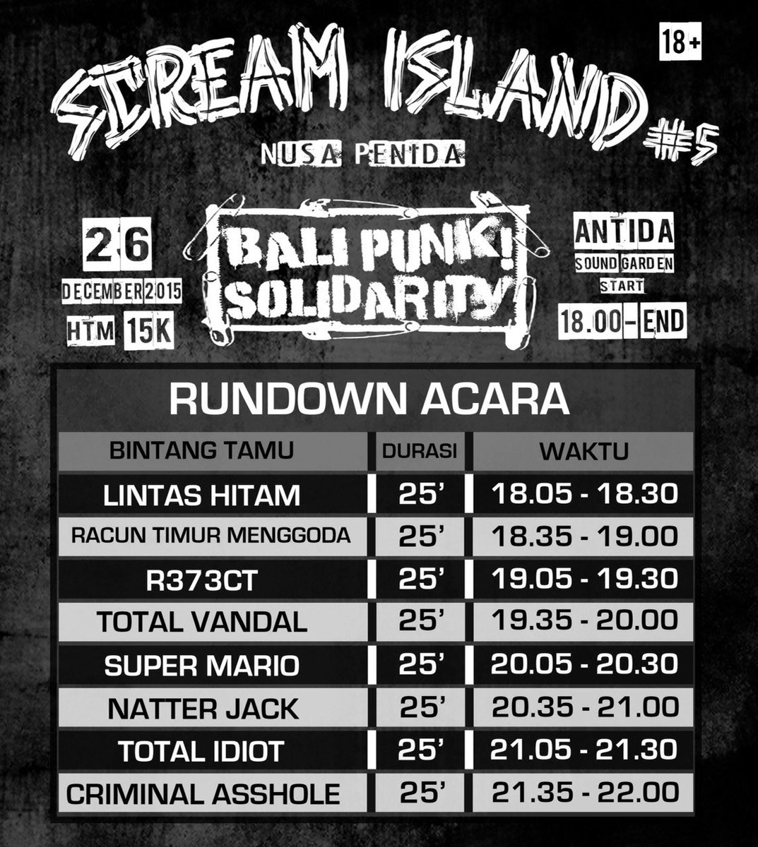 <a href="/CriminalAsshole/">CRIMINAL ASSHOLE</a> @NatterJack_Bali <a href="/SupermarioBali/">Supermario Bali</a> <a href="/total_vandal/">TOTAL VANDAL BALI</a> <a href="/RTMbali/">Racun timur menggoda</a>