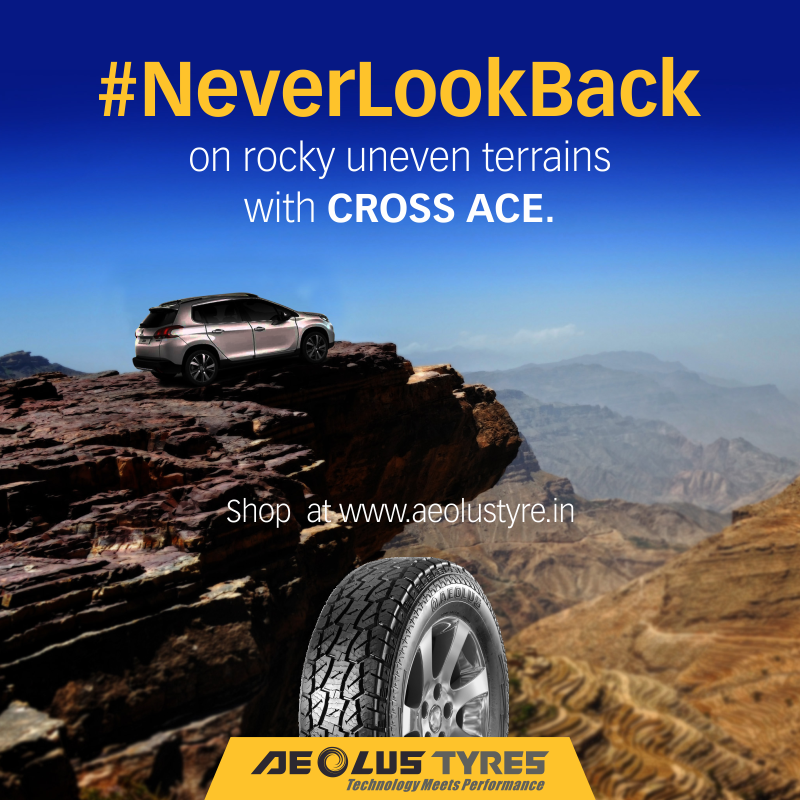 aeolustyreindia's tweet photo. #CrossAce offers improved on-line steering feel &amp; stability, better comfort &amp; low noise regardless of  the terrain. https://t.co/PqSRHWD0vj