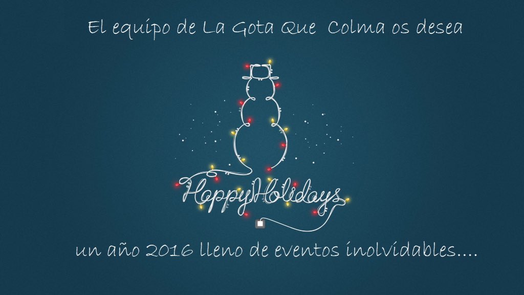 LagotaqColma's tweet photo. LGQC os desea Feliz Navidad y un 2016 lleno de eventos 😜 https://t.co/UK7CbS7AJU