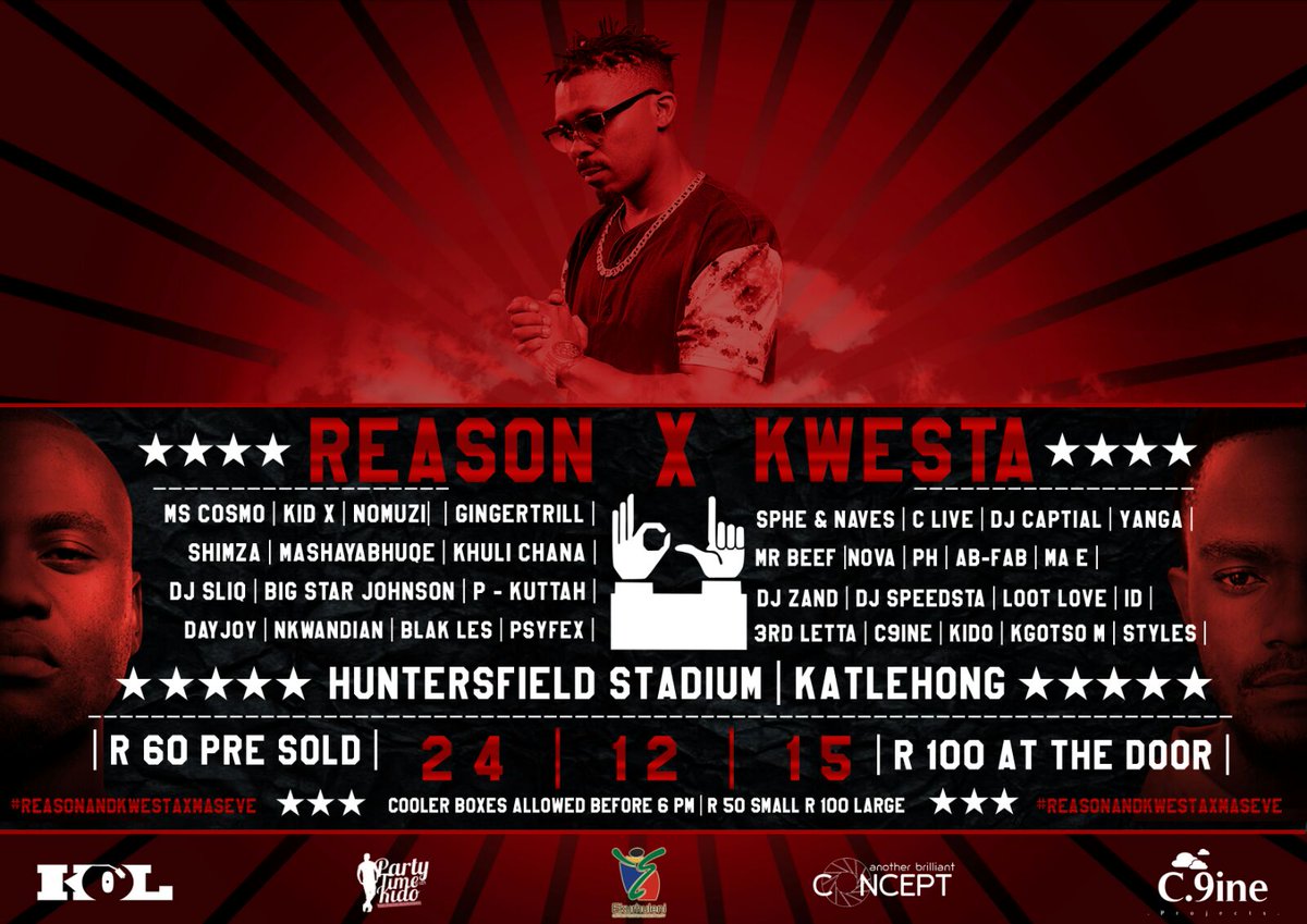 ReasonHD's tweet photo. #StadiumStatus by @ReasonHD &amp; @KwestaDaKAR Featuring. @Kabomo on https://t.co/VrIDA8T80a 
#ReasonAndKwestaXmasEve https://t.co/6lGsdcgLZq