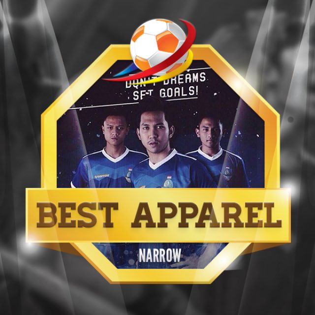 Mau Tau Best Futsal  Apparel nasional terbaik selain <a href="/narrowID/">Narrow Indonesia</a> di #BolalobAward? Cek nih bolalob.com/futsal/news/be…