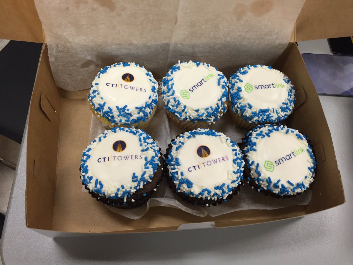 Thank you to our friends at @JobsSmartlink for these wonderful cupcakes! #HappyHolidays