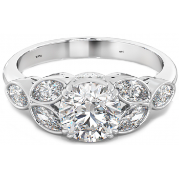 besttohave's tweet image. This weeks #midweekpick is... This stunning 1.54ct LADIES Round Brilliant &amp;amp; Marquise Cut 925 Silver #ring #loveit