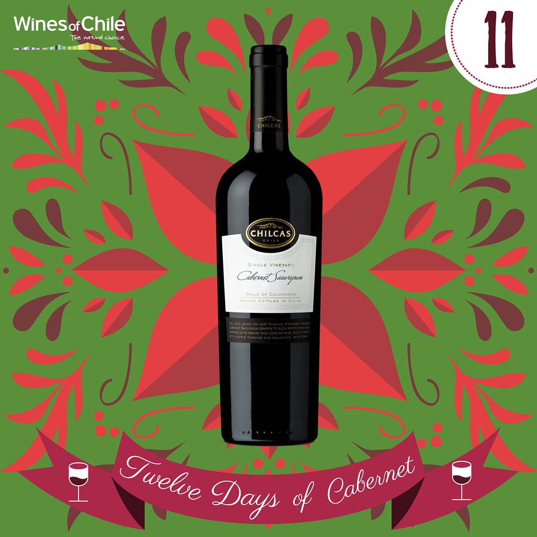 LatinoFoodFest's tweet photo. @DrinkChile Day11 of #12DaysofCab! @ChilcasWines Single Vineyard Cab Sauv-Colchagua Valley https://t.co/9MybU5Y0Em https://t.co/AguKfZxjhG