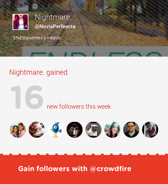 NoviaPerfeecta's tweet photo. Fab tweeps @NOEMI_BONITA @cortaelsilencio @FollowBackFijo &amp; more followed me. Grow with https://t.co/icynxwjPat https://t.co/6qMrdpiw19