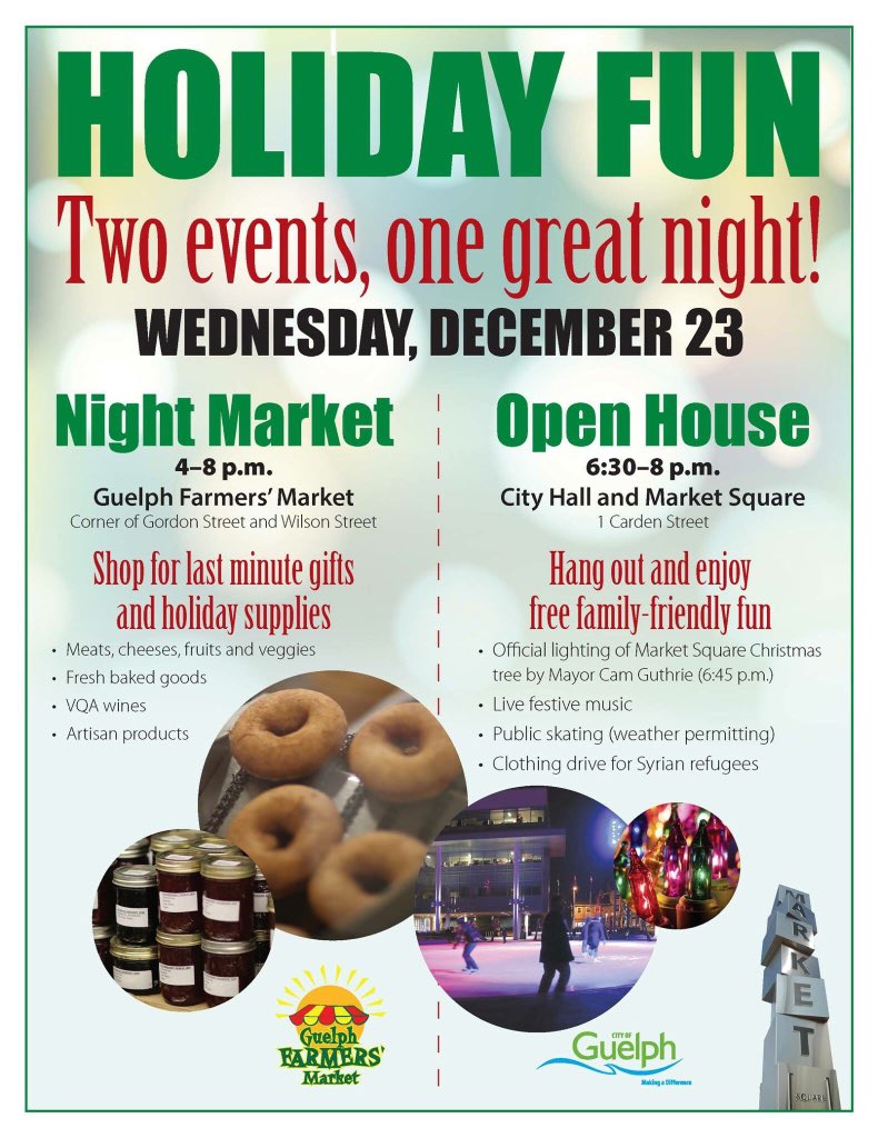 Rain gotchya down? Bring the family and socialize with friends and neighbours at this festive evening event!