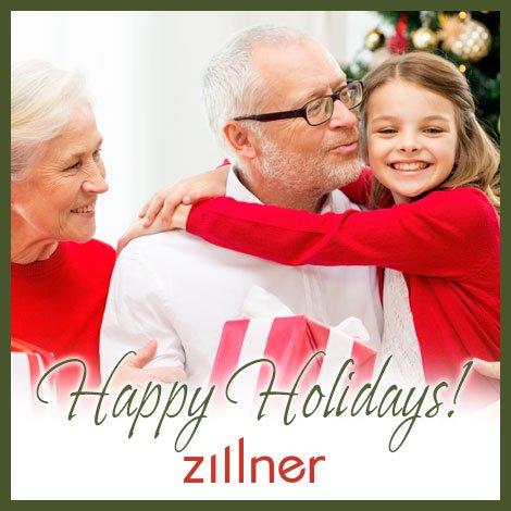 Happy Holidays from all of us at Zillner!