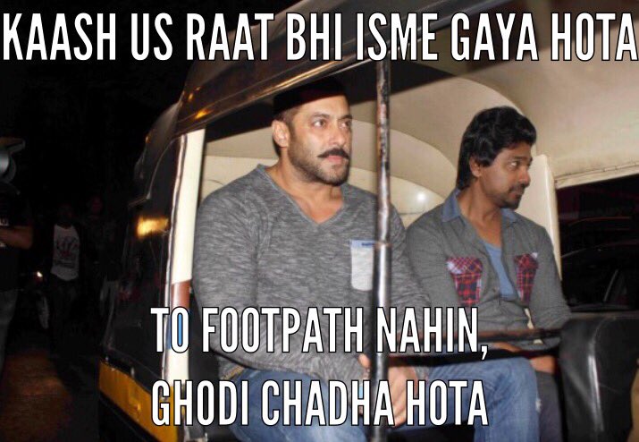 Rj Anup On Twitter Salmankhan S Recent Auto Ride Became Popular