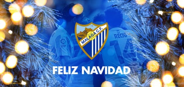 A la familia malaguista y amigos les deseo unas Felices Fiestas y un Año Nuevo lleno de alegrías deportivas y salud.