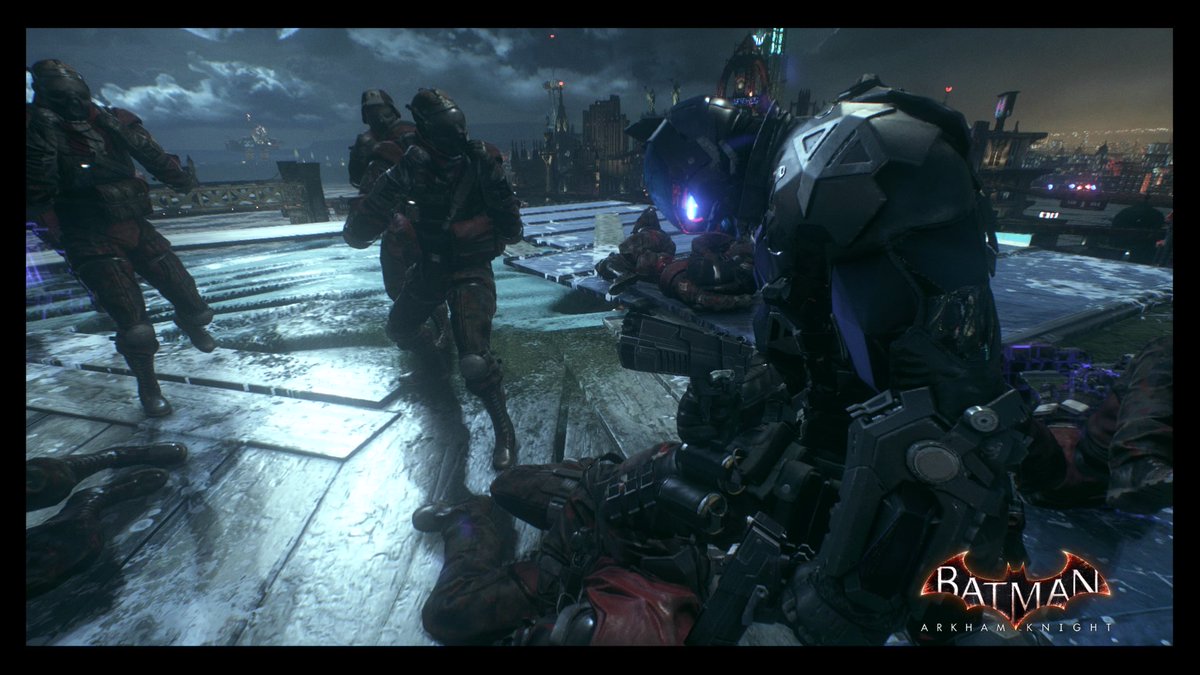 josephbrett20's tweet photo. @CabooseXBL #ArkhamKnight Militia training https://t.co/1jYNDB9yPO