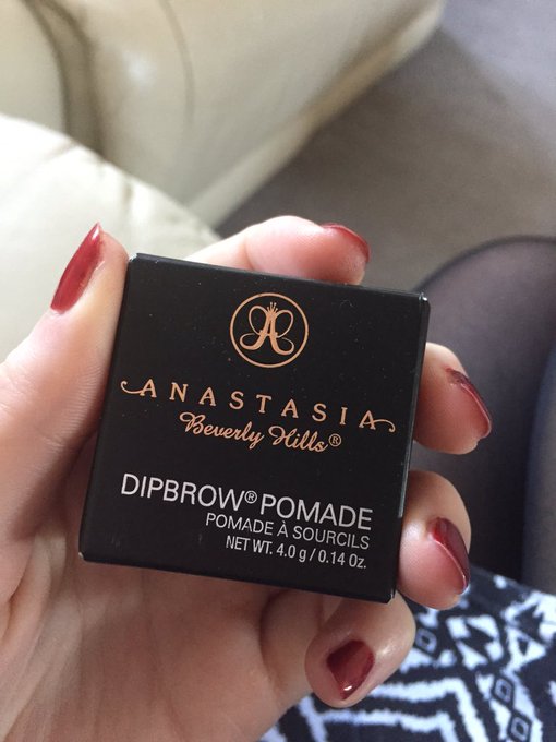 Yay!!! Look what arrived 😍 #luckygirl #spoilme #wishlist #anastasiabeverlyhills #makeup #dipbrow #perfectbrows