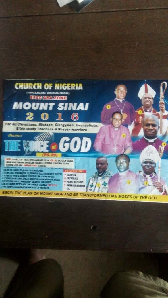 #Update
D date 4 Mount Sinai 2016 have been shifted from 7-10 to 6-9Jan 2016.D venue still remain d same.See U there