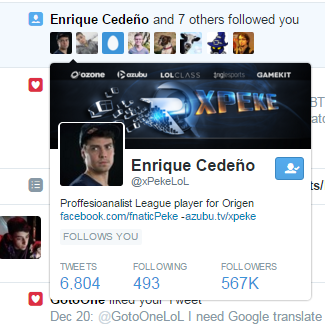 @xPekeLoL :) Hey I'm following 493 as well. And if you take out the 'K' its like we have close to same followers! :(