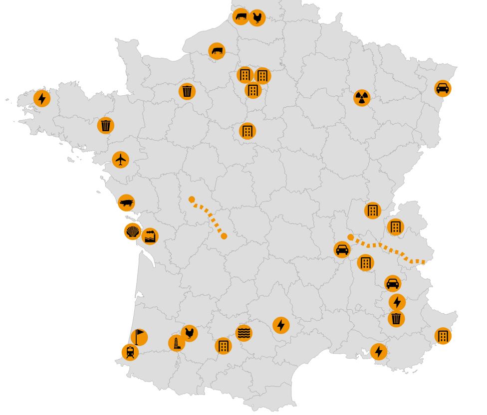 audreygarric's tweet image. De NDDL à Sivens, la carte de France (interactive) des projets contestés lemonde.fr/les-decodeurs/…