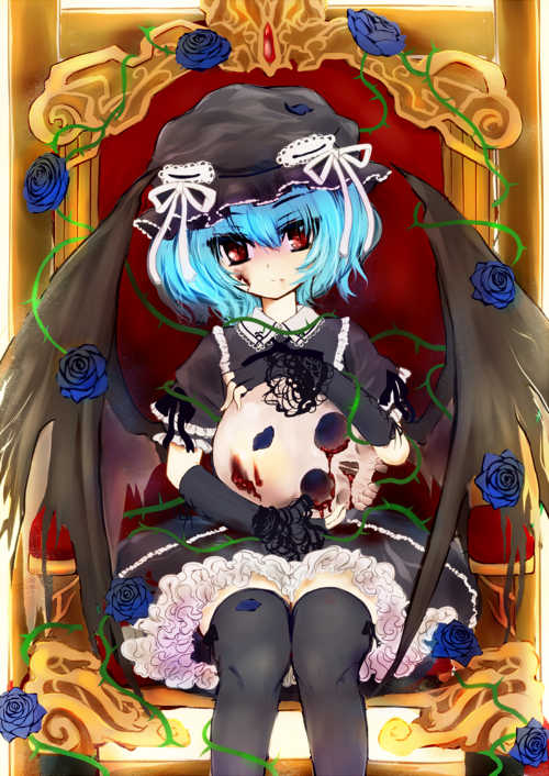 レミリア・スカーレット 「#2015自分が選ぶ今年の4枚 ヽ(゜∀゜)」|やきとばりのイラスト