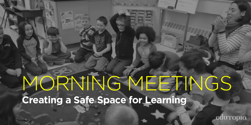 edutopia's tweet photo. How a 20-minute morning check-in can create a classroom culture of respect &amp; trust: https://t.co/9AVl55ZAqt. https://t.co/5vPpA0uy7L