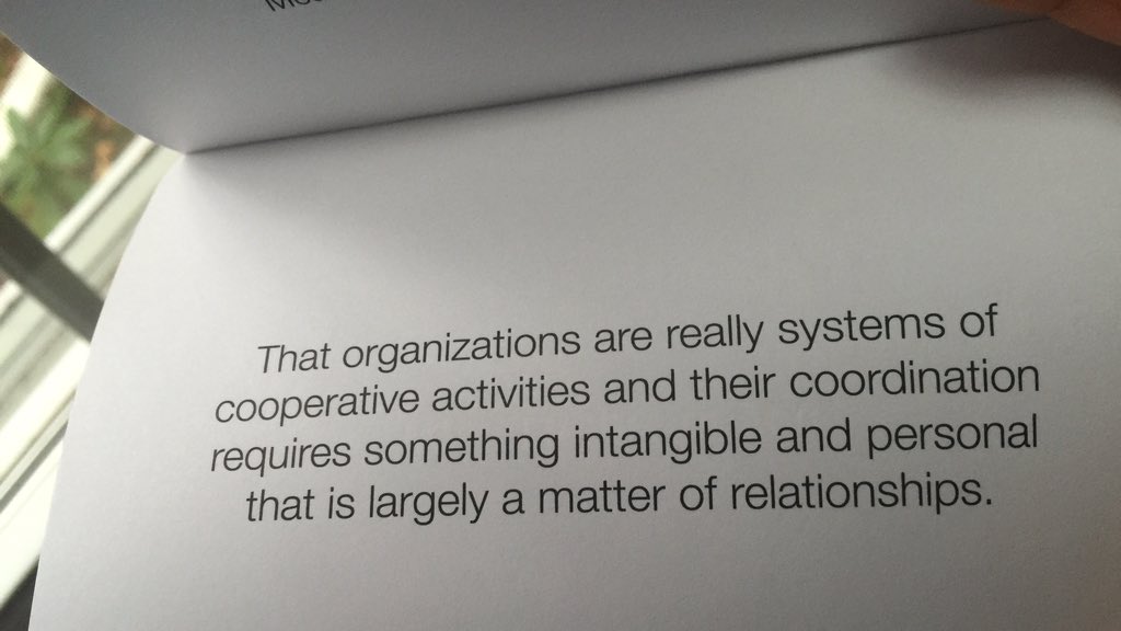 “Organizations prefer clarity, certainty, perfection. Human beings are ambiguous, uncertain, imperfect.” —#RedBurns