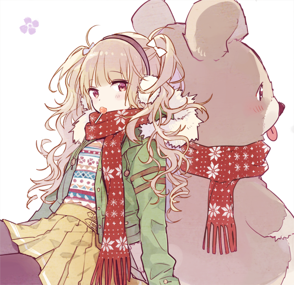 「息抜き。クリスマスっぽい絵描きたかった…! 」|堀泉インコのイラスト