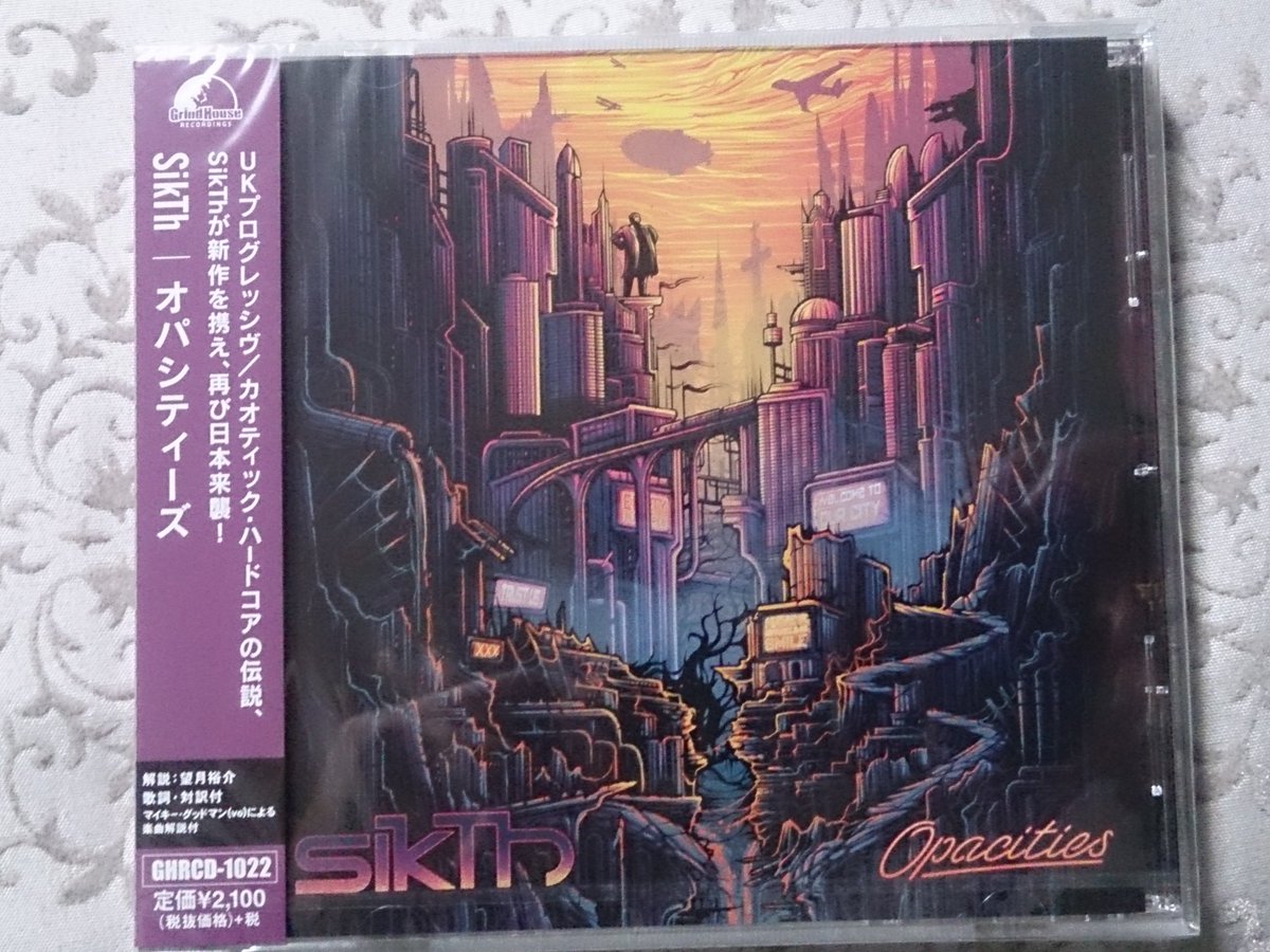 darticobjdarlin's tweet photo. セブン行ってきた!
今から聴くー(*ˊ˘ˋ*)♪ #SikTh #Opacities https://t.co/3lIKduIqD1