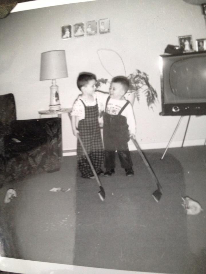 strassomatic's tweet photo. @SLangeneggerCBC times have changed, mine was a new hockey stick. #sleptwithit https://t.co/hlerx7LFTL