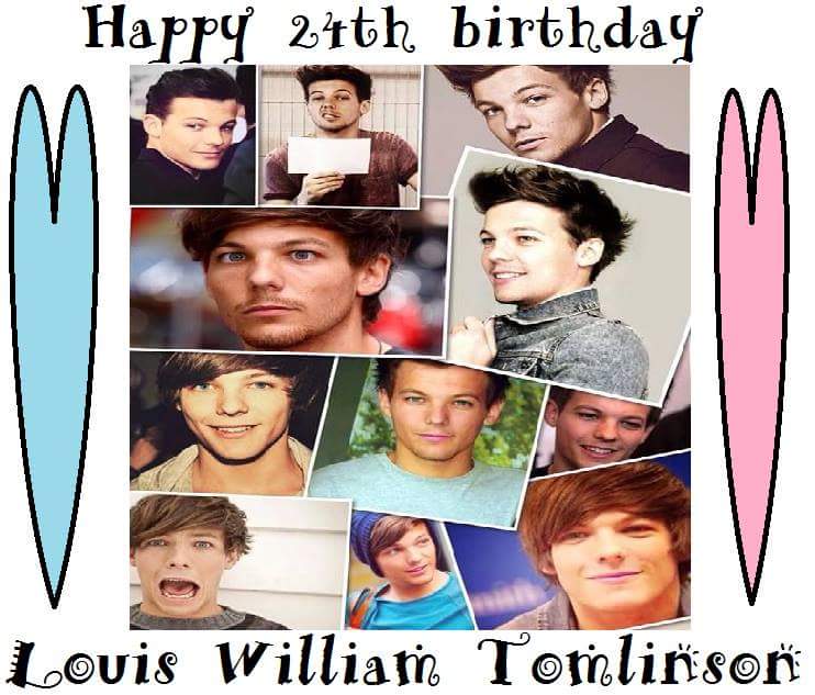 Happy 24th birthday Louis Tomlinson 