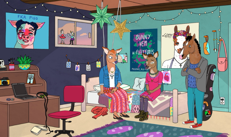 NetflixDE's tweet photo. Hier spielt die Muh-sik #BoJackHorseman #bingen https://t.co/G01e0ou6vC