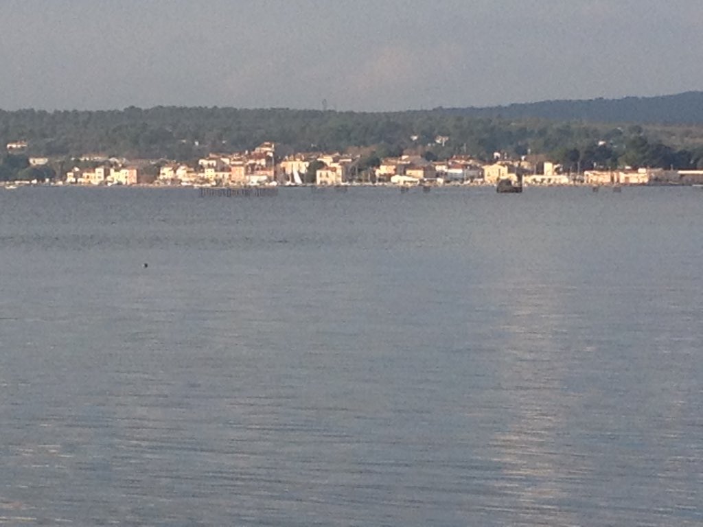 Mont Saint Clair #sete et étang de #Thau depuis #balaruc