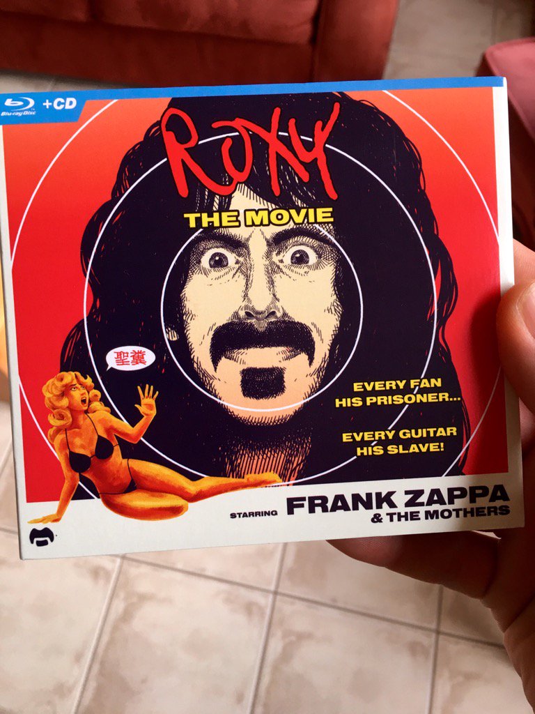 JoeLapinski's tweet photo. What every diehard #Zappa fan has been waiting for for 40 years: #RoxyTheMovie. Anyone wanna come by and watch? https://t.co/2fqTNu8nhr