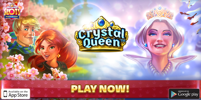 Check out our new winter-themed slots game- CRYSTAL QUEEN! Find out more >> bit.ly/CrystalQueen