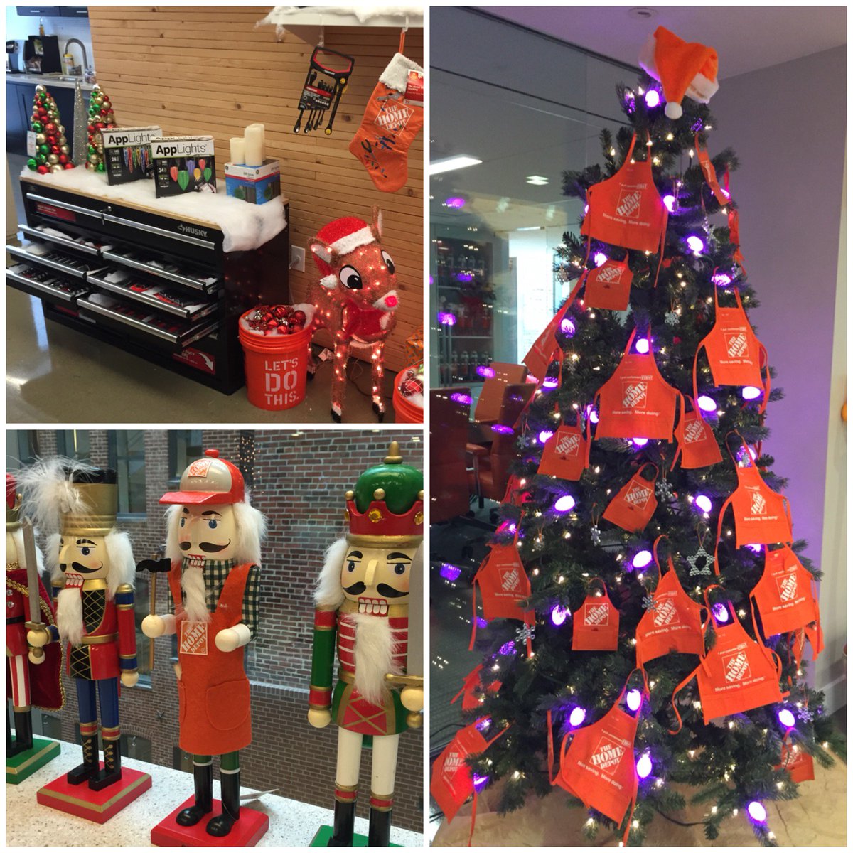 HomeDepotGR's tweet photo. Merry Christmas from Home Depot Government Relations! Wishing you and yours a safe and happy holiday. #BuildCheer https://t.co/zdzL3dWAyD