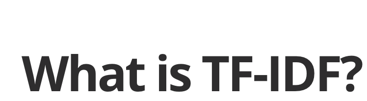 MikeTamir's tweet photo. What is TF-IDF? The 10 minute guide https://t.co/dfOWVnI5Uu #NLP #DataScience #MachineLearning https://t.co/IvBgU3VwB0