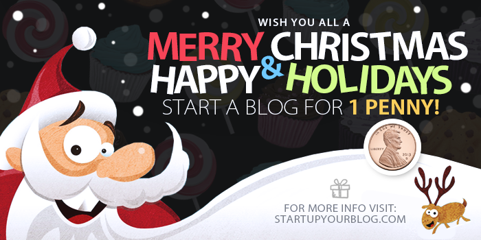 startupyourblog's tweet photo. Start Your Blog for Only 1 Penny! Here's How: https://t.co/LUIUkAEKdU
#howto #blogging #blogger #fbloggers 🎄🎁🎅 https://t.co/TZiMqAaCmP