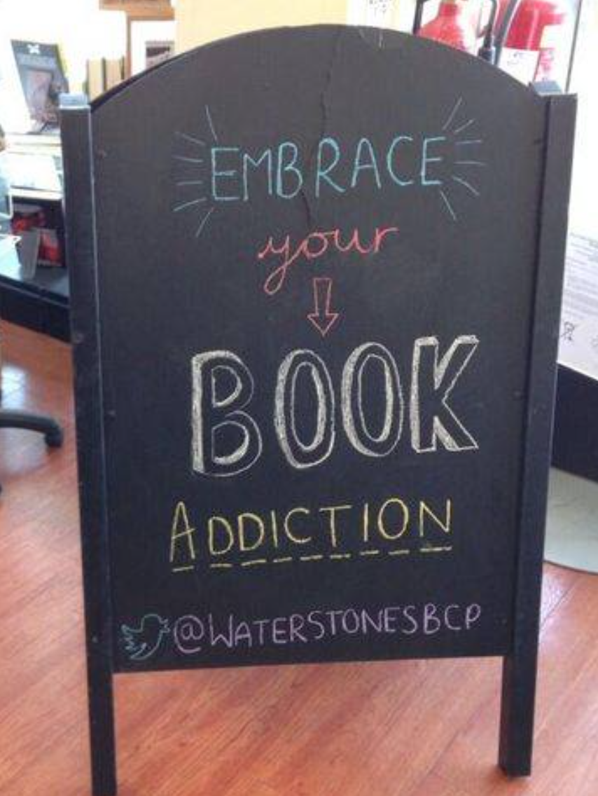 goodreads's tweet photo. Always embrace it. (via @Waterstones) https://t.co/6ZZu18oiDx