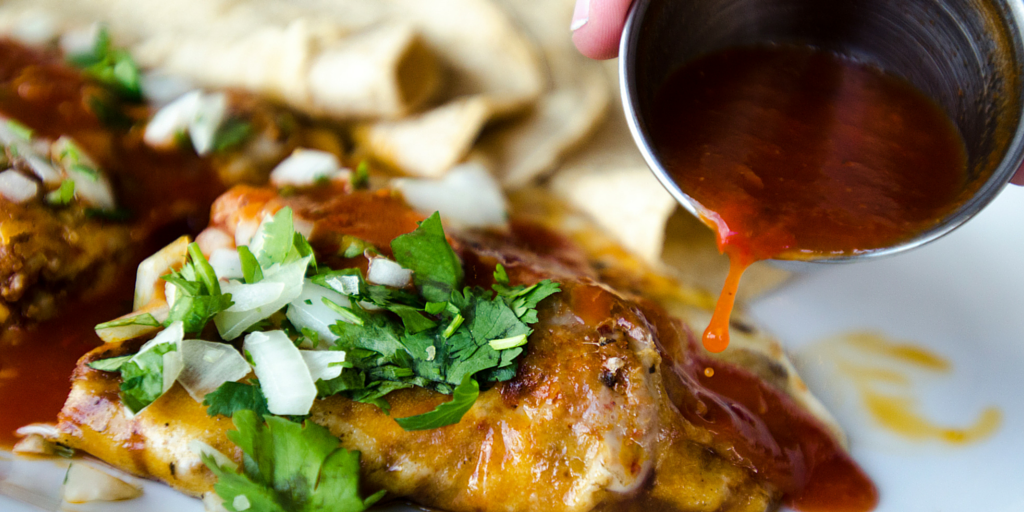 Queso vs. Queso Fundido? We definitely think it's  better with Oaxacan cheese and chorizo.