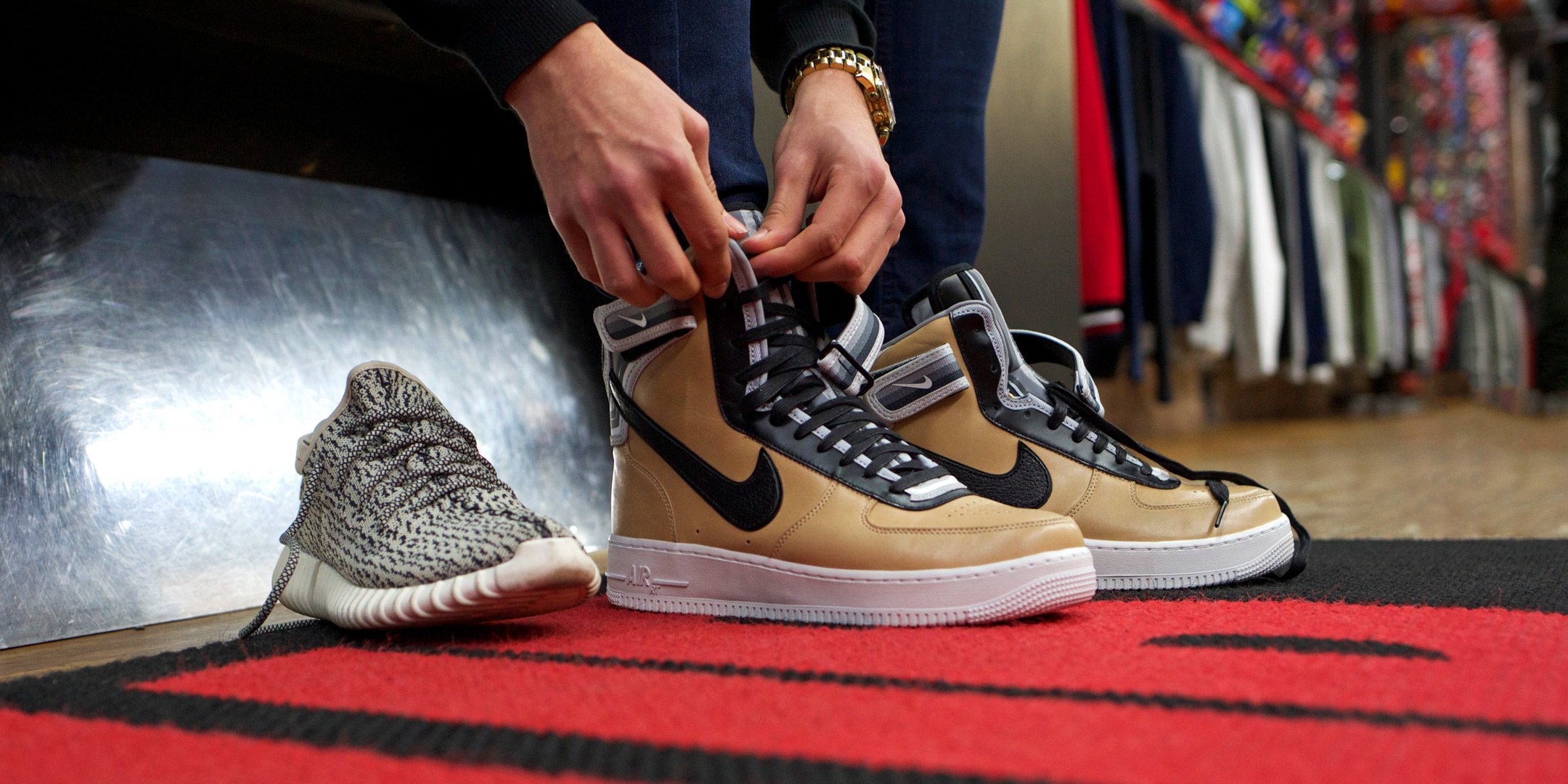 Nike tisci top air force 1