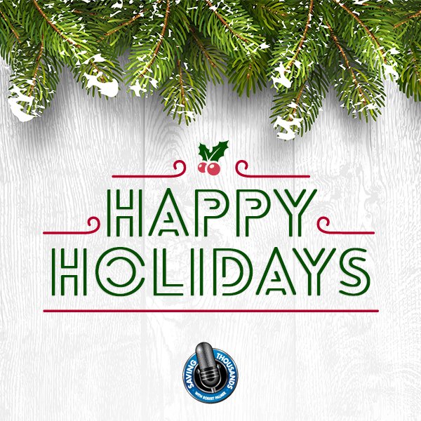 SavingThousands's tweet photo. Happy Holidays from @rp_robertpalmer and Saving Thousands! #HappyHolidays #tistheseason #SavingThousands https://t.co/YlxJxNKXXz