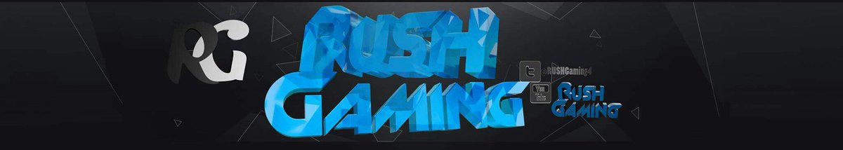 RUSHGaming4's tweet photo. New YouTube banner https://t.co/1foFEguY4b