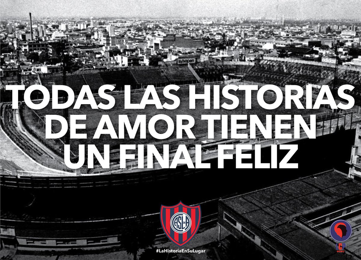 LosCuervosDePoe's tweet photo. Volvimos. #SanLorenzo https://t.co/XLVSE5loBR