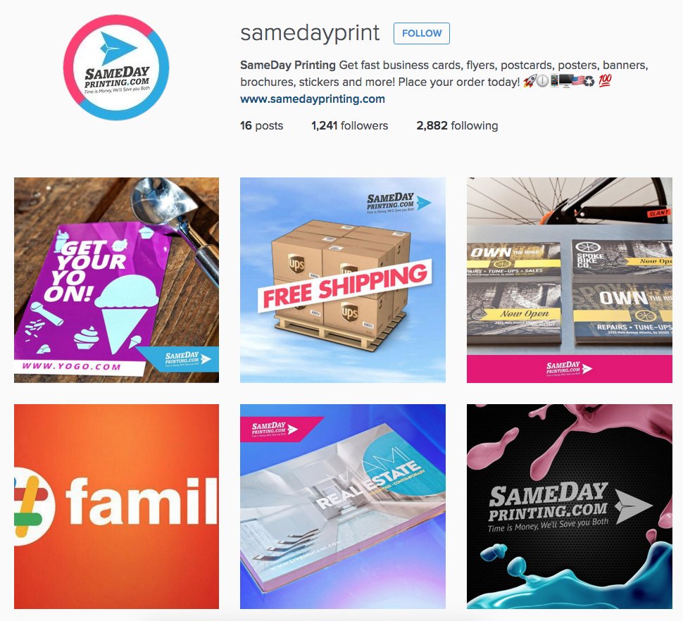 SameDayPrinting's tweet photo. Our Instagram is starting to HEAT UP! Please make sure to follow us! #SAMEDAYPRINT
https://t.co/Szq6kJUD75 https://t.co/mMKTZbrCDH