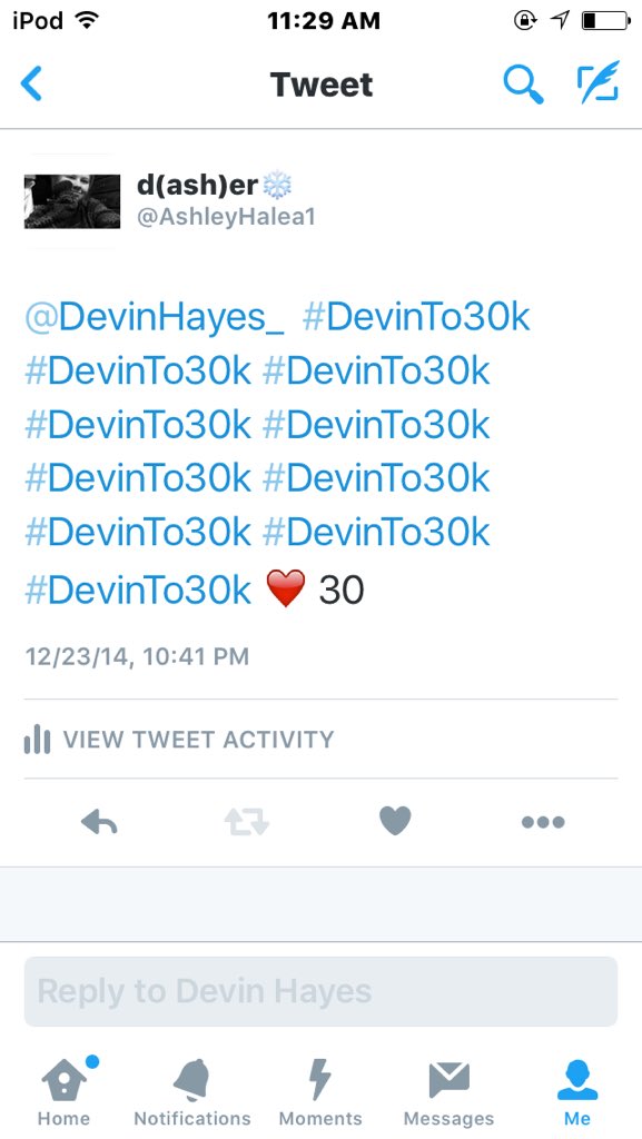 ashleyluvsdev tweet picture
