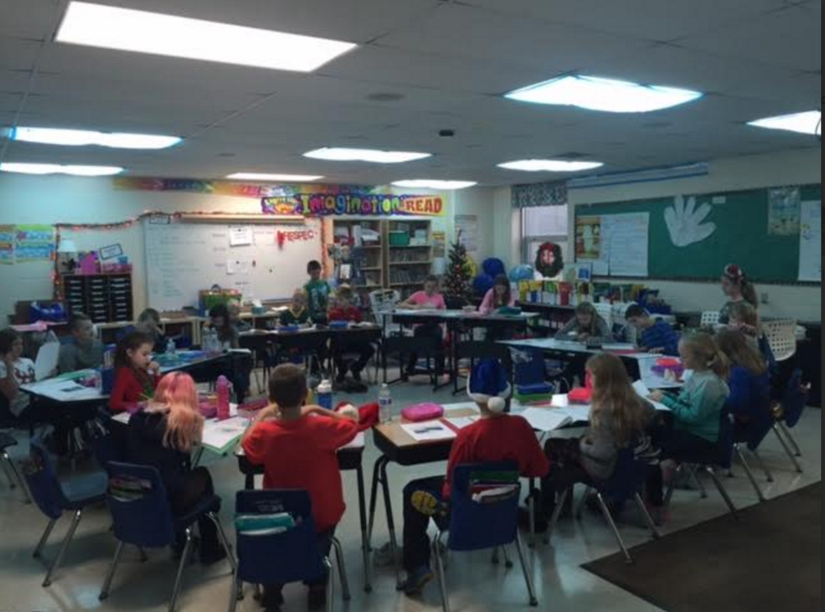 LakeviewWL's tweet photo. #endofwritingunitcelebration #fourthgrade #wachula #godragons @JeffPetersen67 @MuskegoNorwaySc @DawnMarisch https://t.co/pFRliQMJ6n