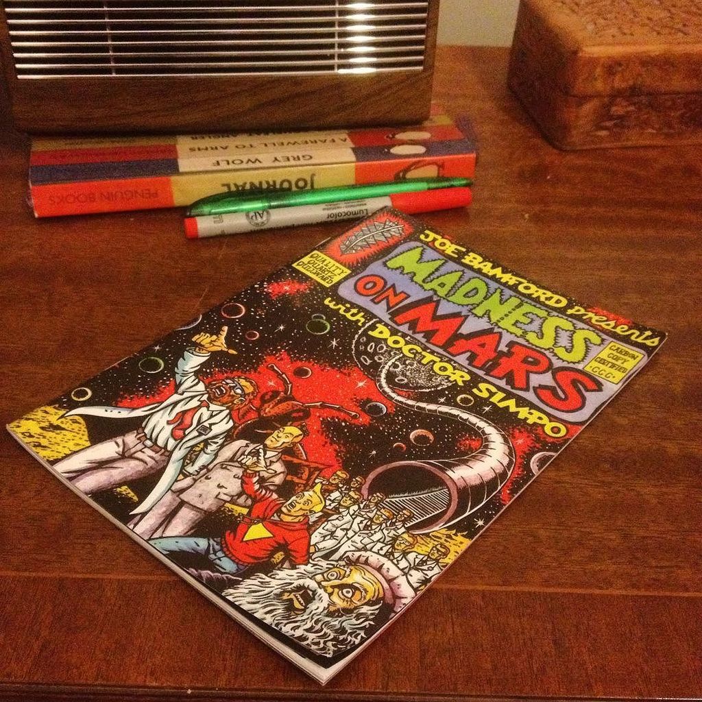 foodplayfood's tweet photo. An unexpected gift from @deadheadcomics last night in the pub. 😊Perfectly suits me I think… https://t.co/G8sVQvI9UY https://t.co/EqceVoXNGQ