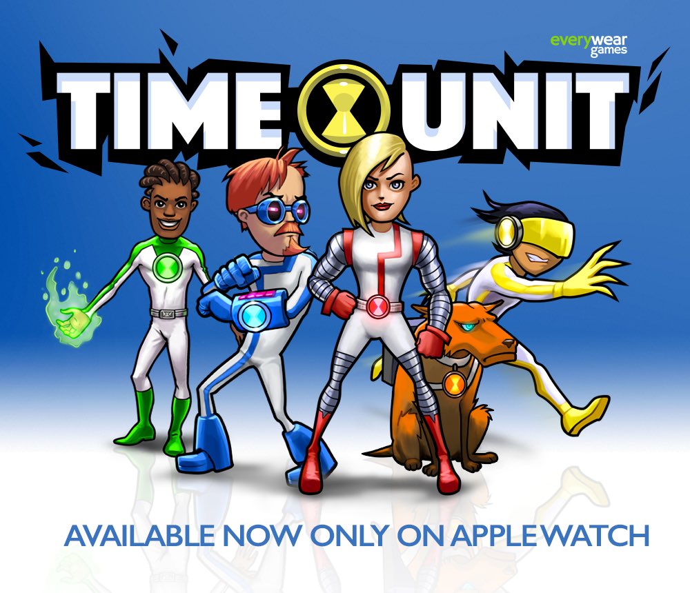 trueventures's tweet photo. Gifting an #AppleWatch for the holidays? Check out @everyweargames' #TimeUnit - superhero adventure for #AppleWatch https://t.co/uFWTkXmnBx